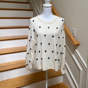 Madewell Brockton Bobble style sweater size M